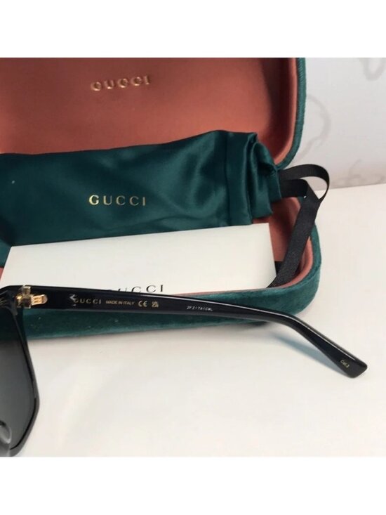 New Authentic Gucci Stylish Black Sunglasses GG0459SA 001 main image 7